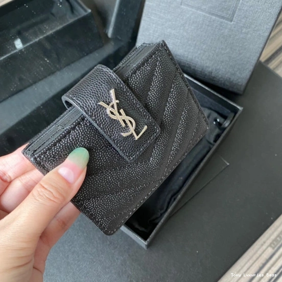 Tony Luxuries YSL BUSINESS CASE MONOGRAM CARD 0808